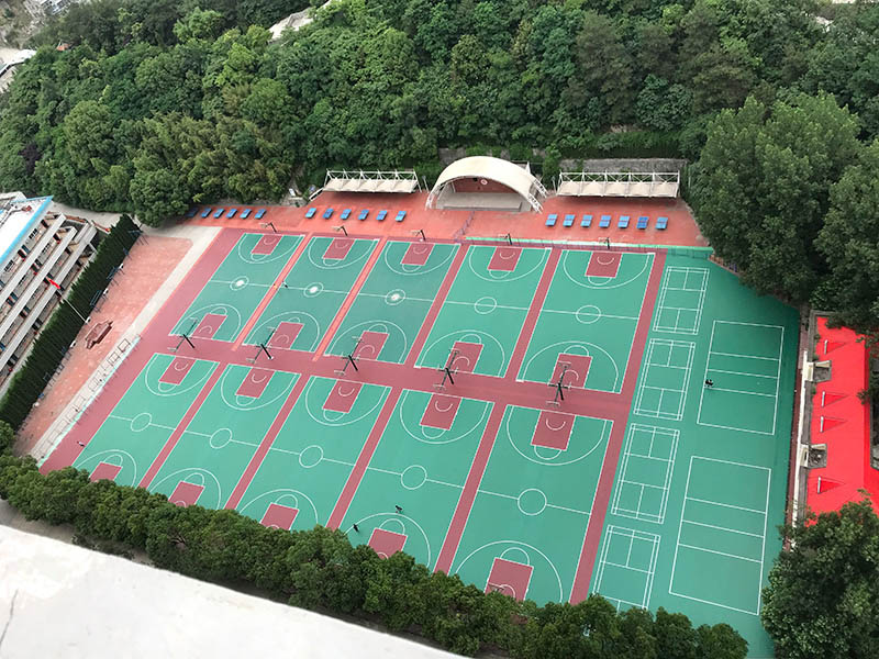 PFO室外地膠案例